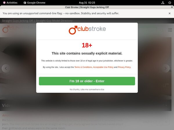 Stroke Club Password