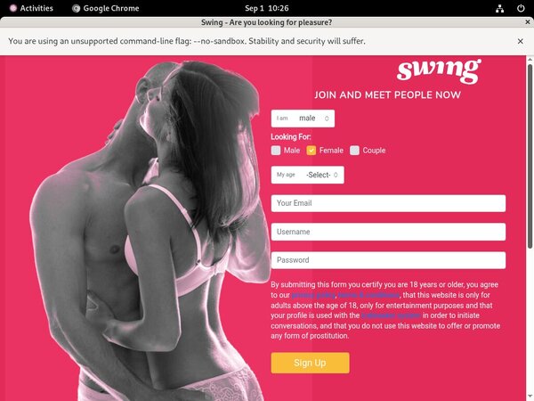 Swing Trial Membership Deal