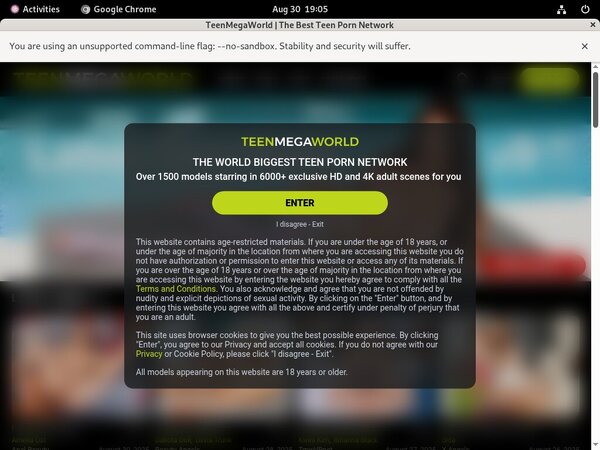 Teenmegaworld.net Con Deposito Bancario
