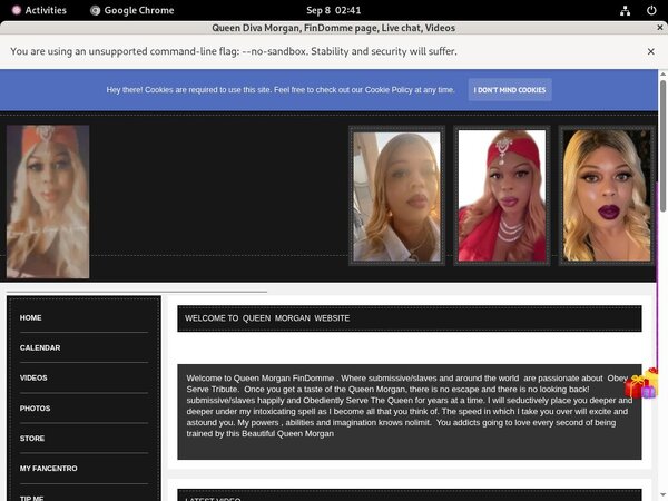 Thequeenmorgan.net Mobile Porn