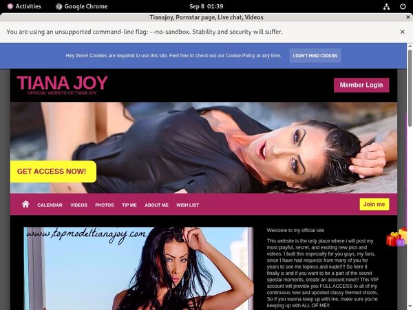 Tianajoy Signup Form