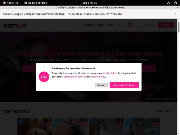 Trial Membership Camlust Free
