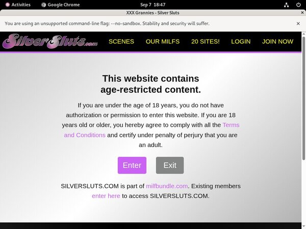 Try Free Silver Sluts