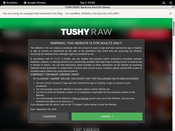 Tushyraw.com Credits