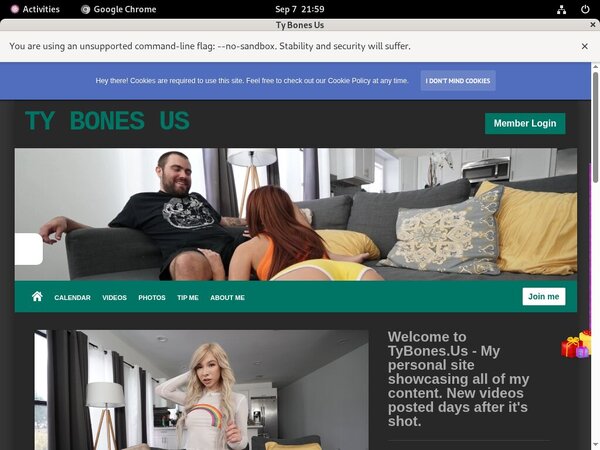 TyBones Free Trial Member