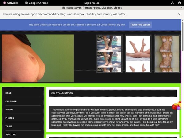 Violetandsteven Free Account