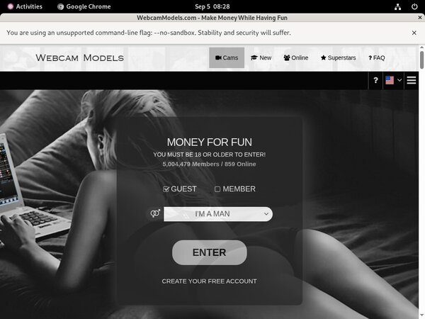 Webcam Models Renew Subscription