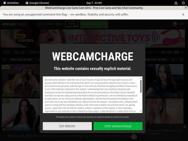 Webcamcharge ????