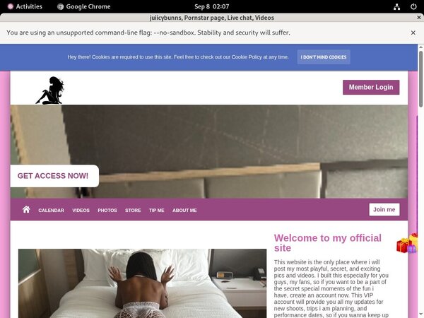 Welovejuiicy.com Register Form