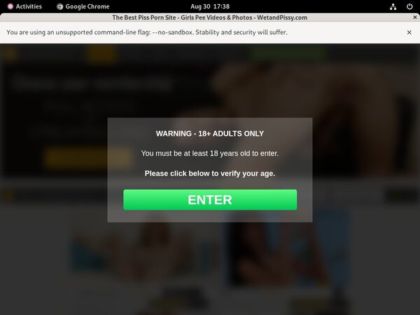 Wet And Pissy Members Password