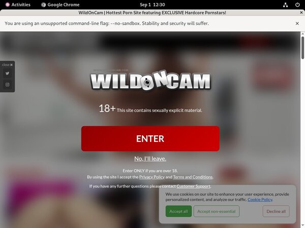 Wildoncam.com Mobile Accounts