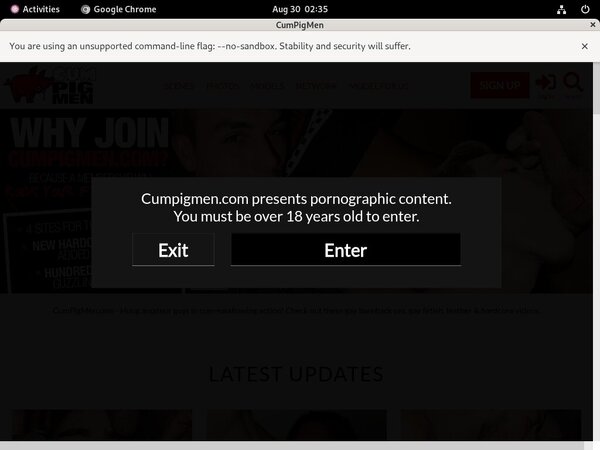Working Cum Pig Men Login