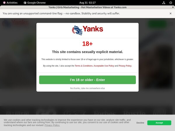 Yanks Mobile Active Accounts