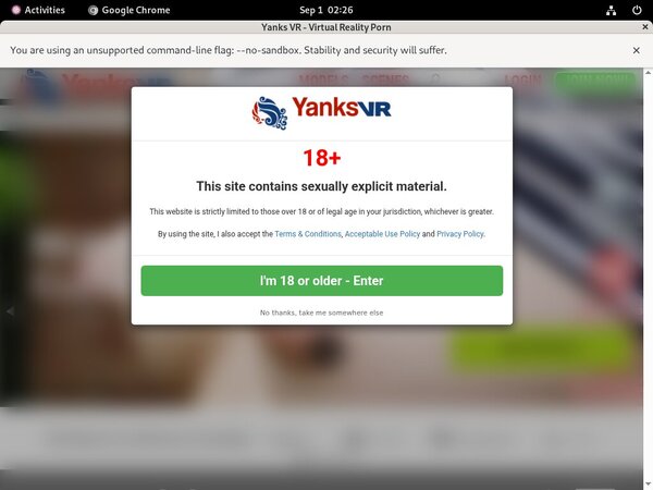 Yanksvr Free Trial Login