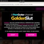 Golden Slut Website Accounts