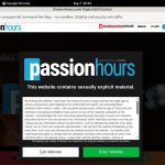 Using Paypal Passionhours.com