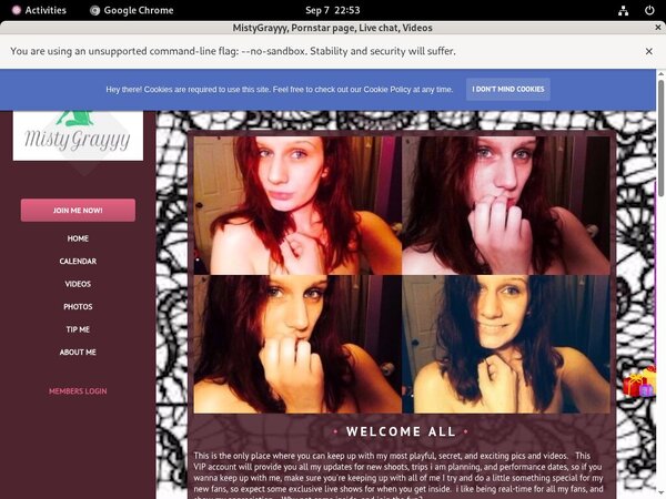 Working MistyGrayyy Password