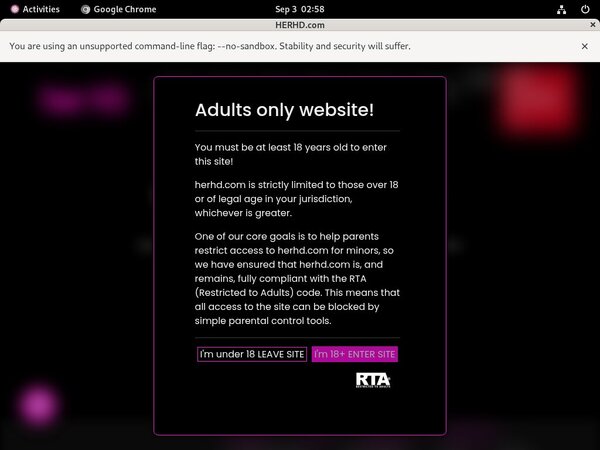 HD Her Trial Membership
