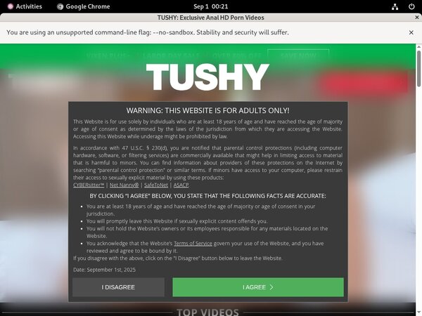 Tushy.com Account 2014
